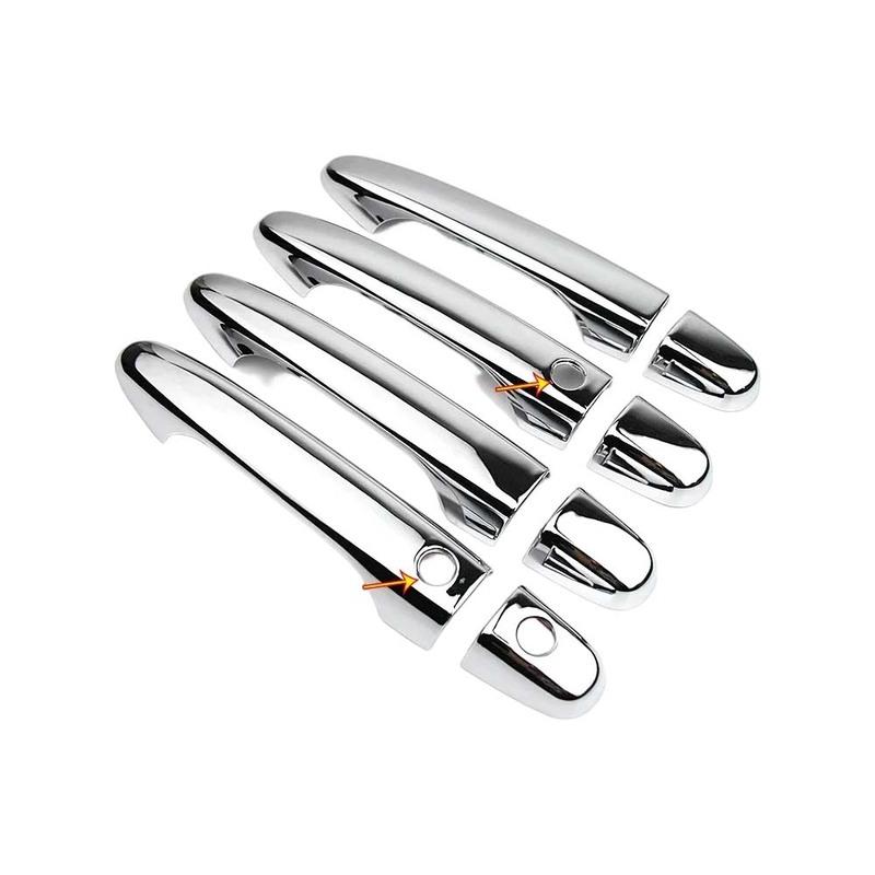 Car Decoration Door Handle Cover For Honda CR-V CRV 2012-2016 Chrome Silver Glossy Black Cars Accessories Styling Upgrade