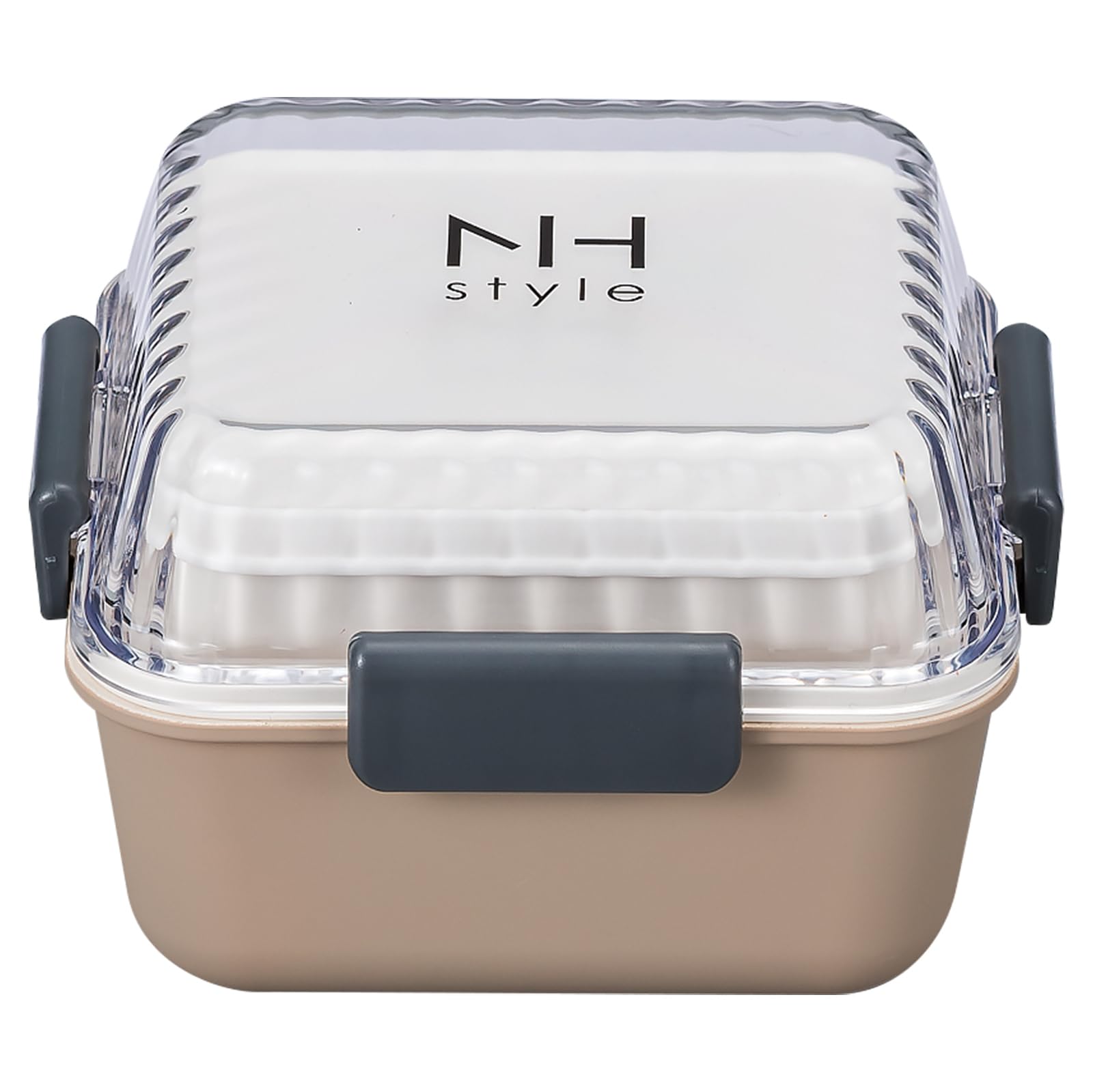 

Masakazu NH style Square MC x x 27304 Lunch, Greige, Size Approx. W13.1 D13.1 H8.4,
