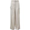 VEROMODA Women's Mid-Rise Wide-Leg Casual Trousers