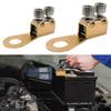 Car Battery Terminal Blocks Pure Copper Cable Ends Block Clip Post Wear-Resistant Junction Battery Terminals Car Accessorie C7B9