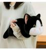 Cuscino Peluche Gatto Cartone Animato Carino per Casa o Ufficio