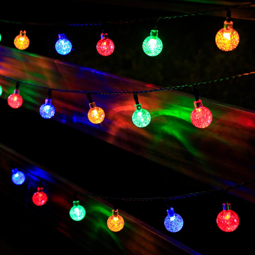 Dış Mekan Güneş Peri Işıkları 60 LED, 11M Dış Mekan Güneş Enerjili Peri Işıkları, 8 Mod Bahçe, Veranda, Balkon, Parti için Dış Mekan Güneş Peri Işıkları