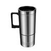 12V In-Car Coffee Maker Tea Pot Bottle Stainless Steel Heating Cup 300ml