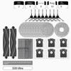 Accessories for Dreame D20 Ultra Robot Vacuum Cleaner: Roller Brush, Side Brush, Filter, Mop Cloth, Dust Bag