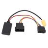 Car Radio Auxiliary Cable MINI 6 Pin Aux Adapter Cable Convenient Stable Sound Connection Enjoy Immersive Music Durable