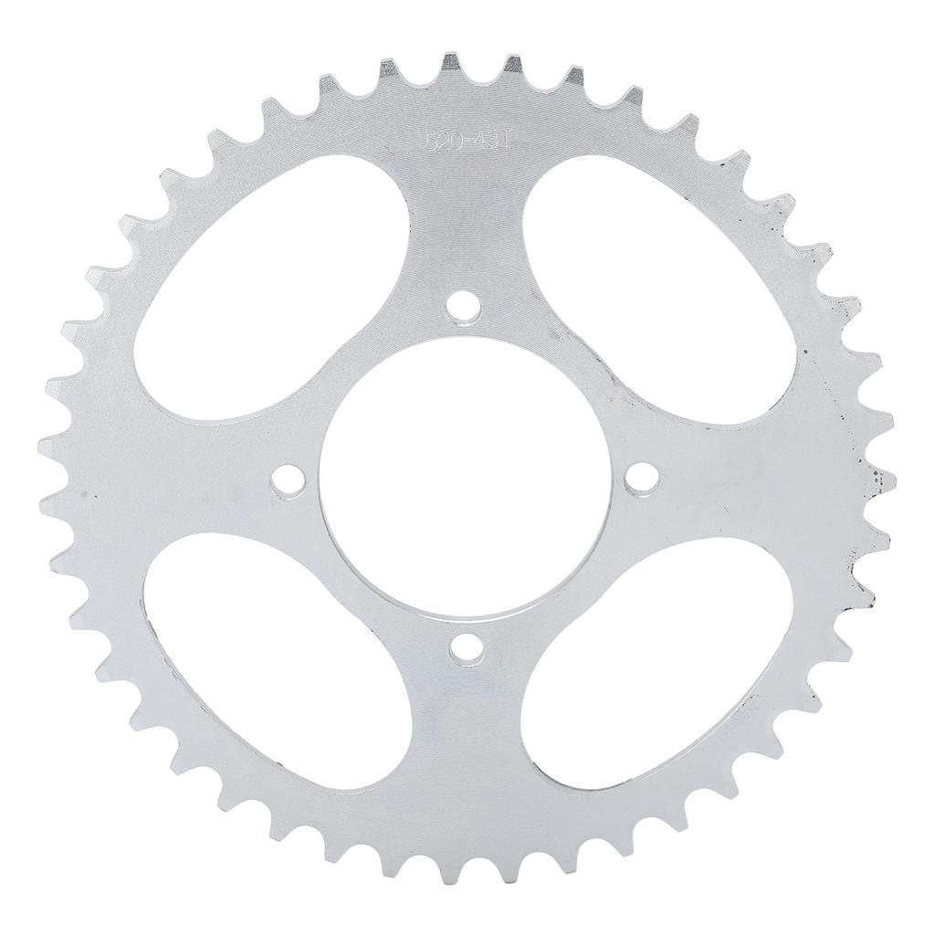 520 43T bakhjul 43 tenner 520-tanns bakhjul for gjør-det-selv gokart ATV lett motorsykkel