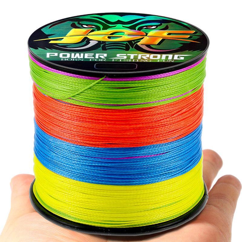 JOF4 Japanese PE Braided Fishing Line - 300M-1000M, High-Strength Carp Tackle 100M - 6.0#