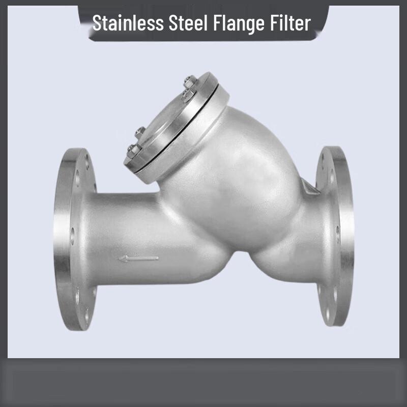 Deyu Gongpin 304 Stainless Steel Y-Type Flange Filter GL41W-16P