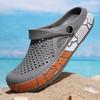 Fashion 2025 Men Fashion Beach Sandals Thick Sole Slipper All-match Outdoor Waterproof Anti-Slip Sandals Casual Walking Shoes for Men