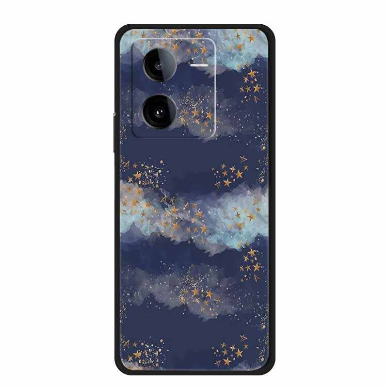 Phone Cover For Vivo iQOO Z8 5G Cases 6.64" Marble Soft TPU Silicone Para for Vivo iQOO Z8 V2314A 2023 Back Case Bumper Fundas