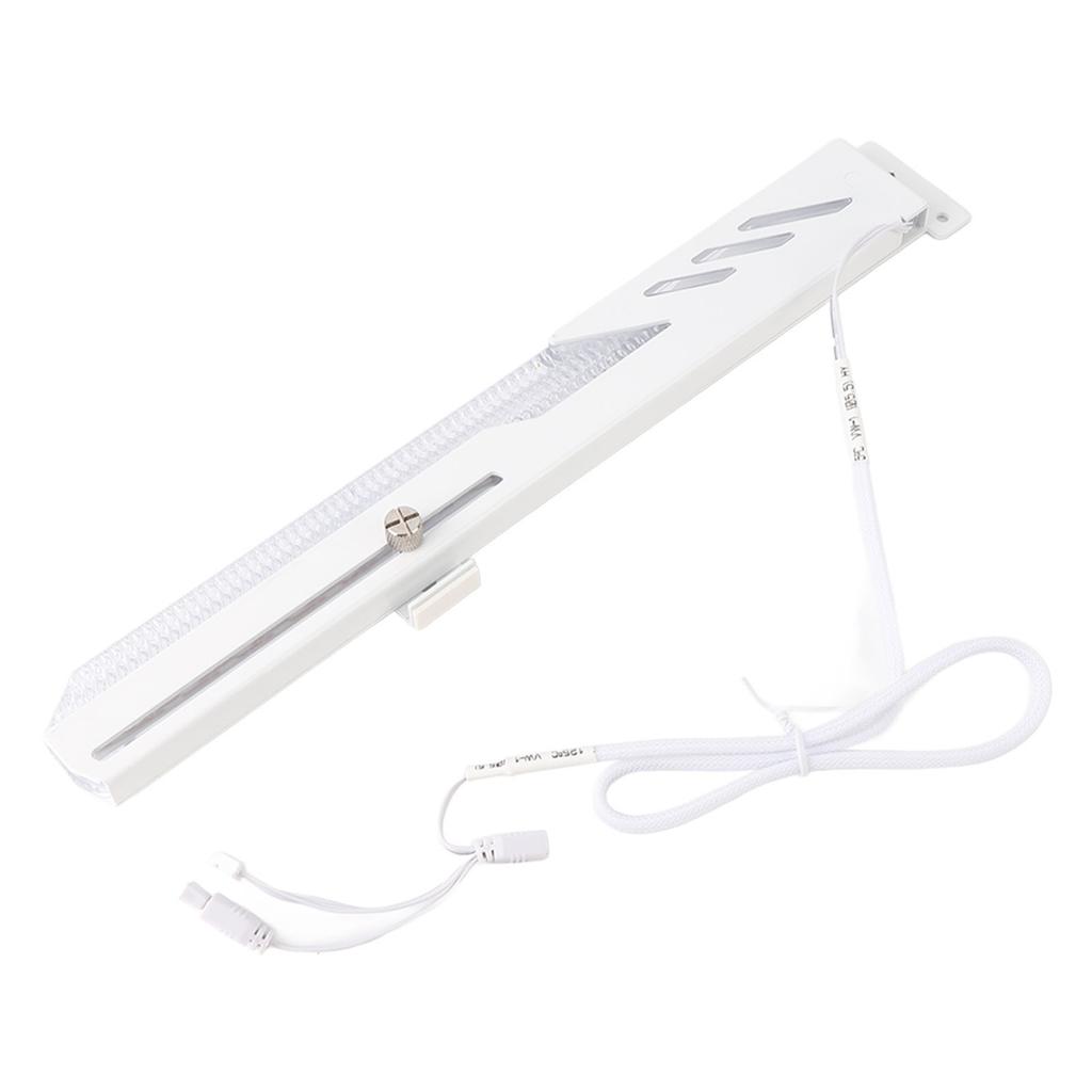 GPU Support Bracket Simple White Fashion Multi Interface 5V 3 Pin Colorful RGB Computer Graphics Card GPU Support