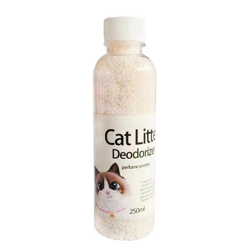 Deodorant Beads for Pets, Odour Removing Cat Litter Tray Deodorizer with Activated Carbon for Homes/Apartments
