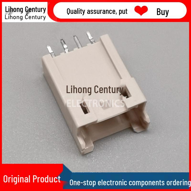 JST BH04B-XASK(LF)(SN) 2.5mm 4-Pin Straight Connector Socket