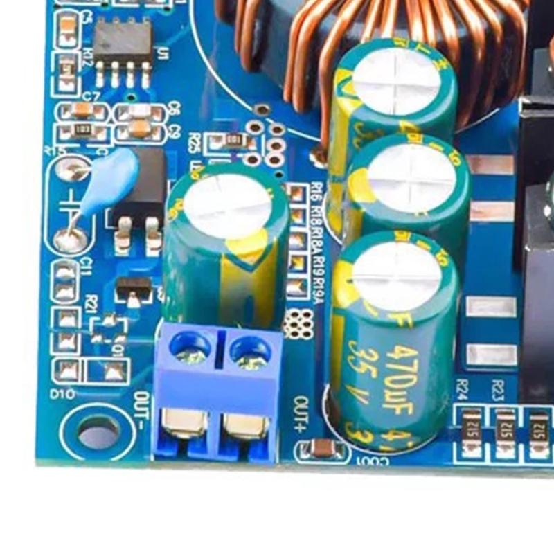 NonWelding Terminals Power Supply Module 12V 90V To 9V 4A Output Short Circuit Protections Stable Performances