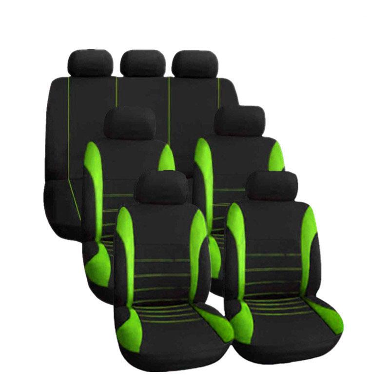 1 Sitz/2 Sitze/5 Sitze/7 Sitze/8 Sitze Luxus Universal Komplettset Autositzbezüge Sitzdekoration Rücksitzbezug Vorne Autokissen Schutzhülle