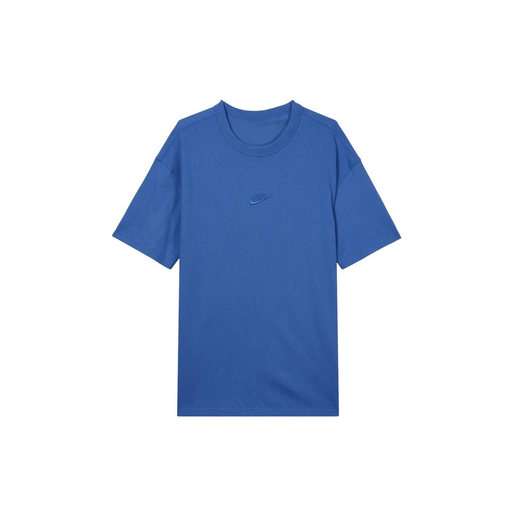 Nike Premium Essentials Loose-Fit Short Sleeve T-Shirt With Set-In Sleeves Men Tops Game-Royal-Blue DO7393-480