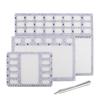 4 Pieces Felt Bead Design Workboard Low-Mess for Beginners