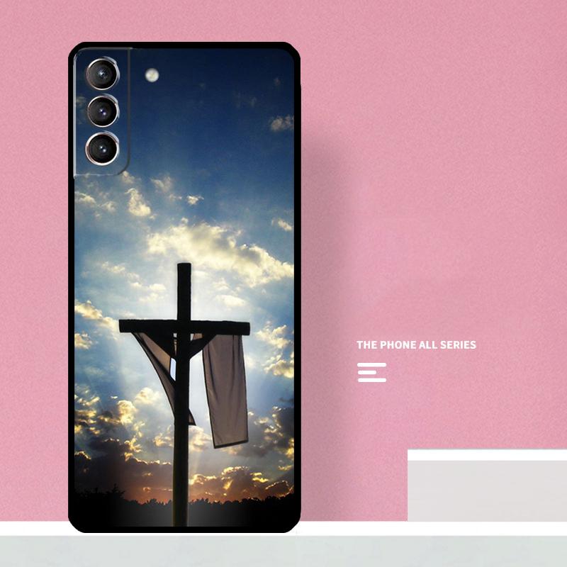 Jesus Phone Case For Samsung Galaxy S25 S26 Ultra S20 S21 S22 S23 S24 S10 Plus S25 FE Cover Coque