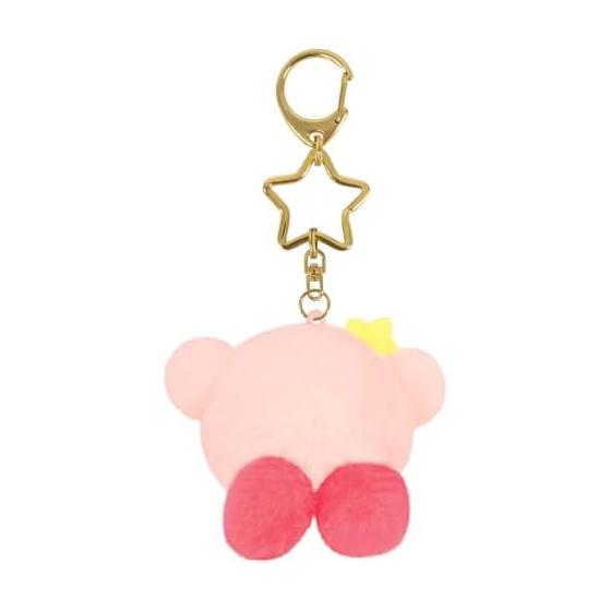 San-Ei Boeki Kirby Mini Mofu Mascot Keychain Star Rod