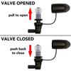 1*Replacement Hydration Bags Bite Valves With Cover For Cycling Sports Bladder Water Bag Outdoor Valve Nozzle Camping Tools