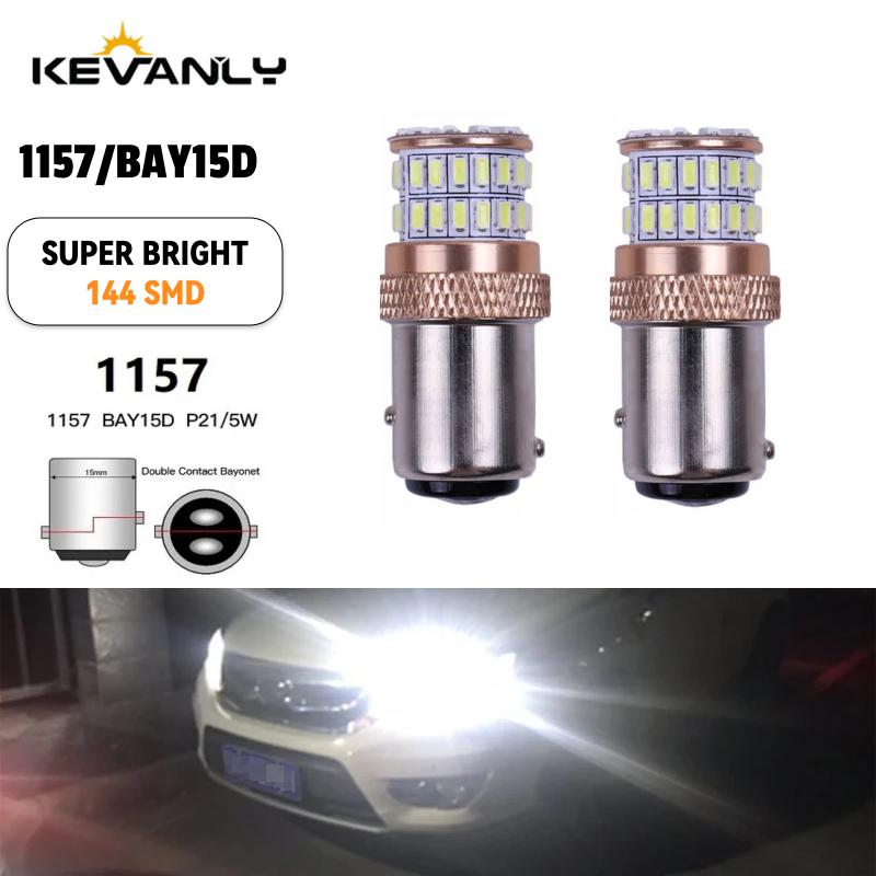 2pcs 1157 BAY15D P21w Led Taillight Brake Lights for Motorcycle Car Scooter Parking Taillights Signal Lights Driving Lights 12V