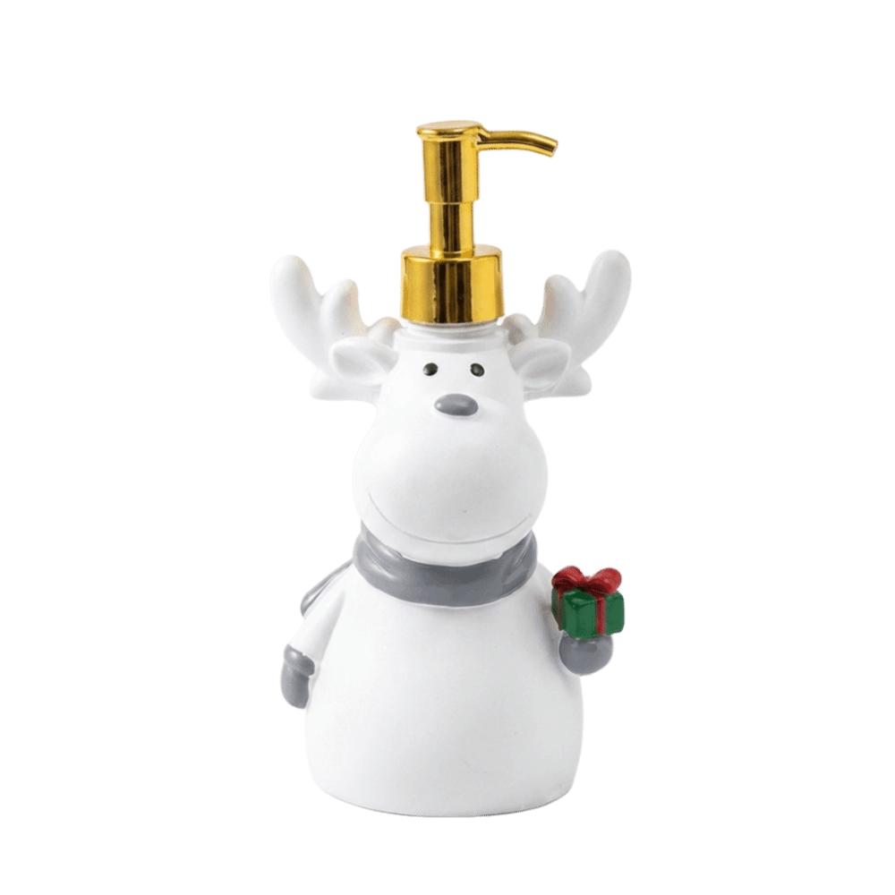 Refillable Christmas Soap Dispenser Santa Pump Bottle Cute Lotion Bottle  Festival