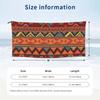 Tribal Ethnic (earth Colors) Beach Towel Soft Microfiber Quick Dry Absorbent Quick Towels For Pool
