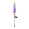 Solar Delphinium Light, Outdoor Solar Flower Light, Waterproof Solar Delphinium Garden Light for Yard Patio Pathway Decoration