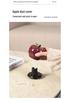 Apple High-End Ceramic Tissue Box for Living Room - Luxury Creative Napkin Holder for Coffee Table Decoration