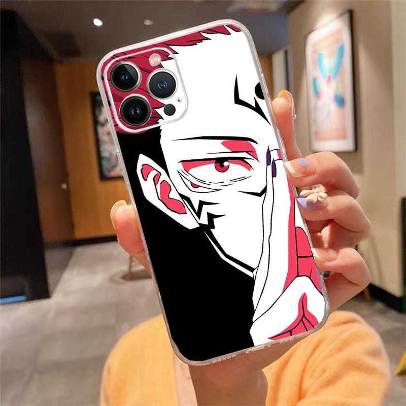 Phone Case For Iphone 17 Pro Max Air 16 15 14 13 Pro Max 15 16 Pro 15Plus Anime Jujutsu Kaisen Yuji Itadori Satoru Gojo