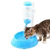 Cat Water Dispenser Height Adjustable Anti Drip Bottle Detachable Pet Standing Water Dispenser for Small Animals Hamster