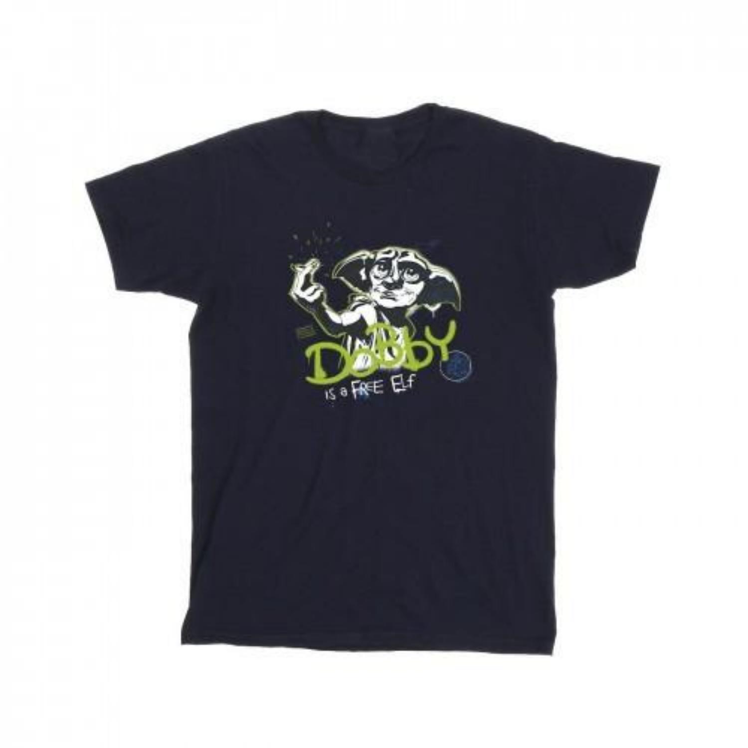 HARRY POTTER Boys Dobby A Free Elf T-Shirt XXXXL