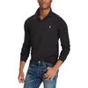 Polo Ralph Lauren Classic Solid Color Cotton Long Sleeve Polo Shirt Men tops Black MNPOKNI16820115-001