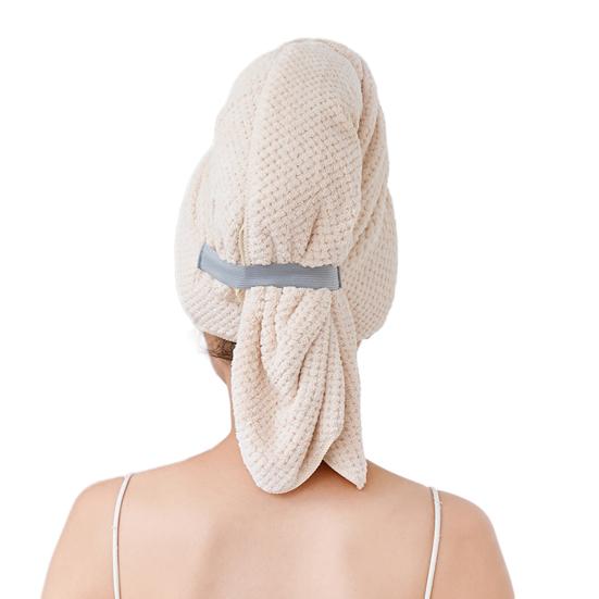 Okładzina ręcznikowa z elastycznym paskiem Bardzo dobrze wchłania wodę Super miękka, szybkoschnąca, zapobiegająca puszeniu się