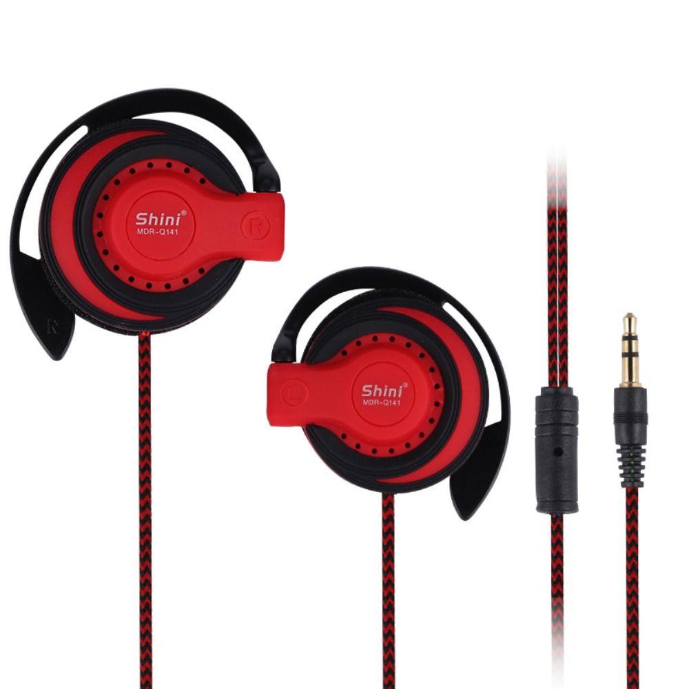 Sports Ear Hook Noise Cancelling Ear Hook Headsets Earphones Super Bass Earbuds Ear Hook Headphone