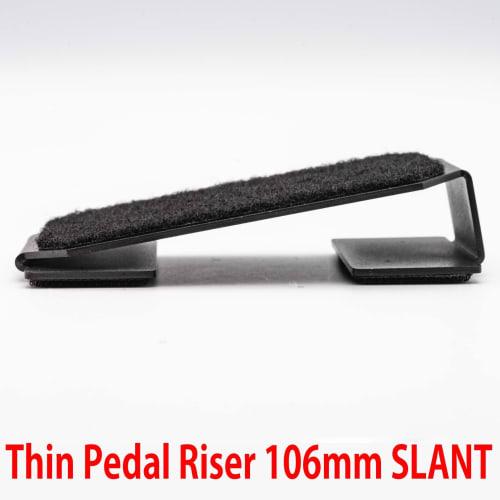 Thin Pedal Riser [106mm SLANT] Pedal riser that tilts forward (10)