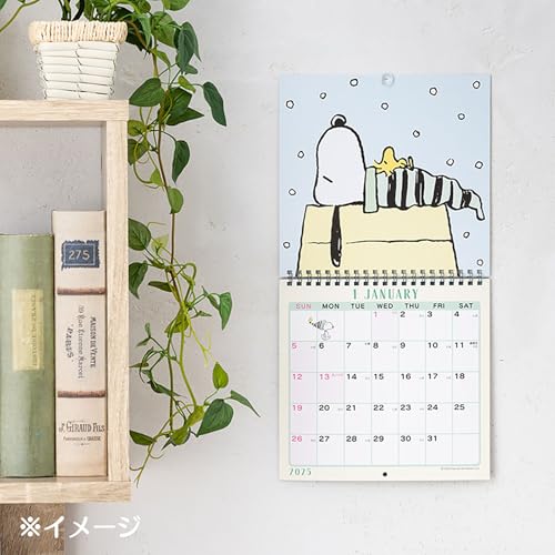 Sanrio Wandkalender M 2025 Snoopy Wandbehang 452734