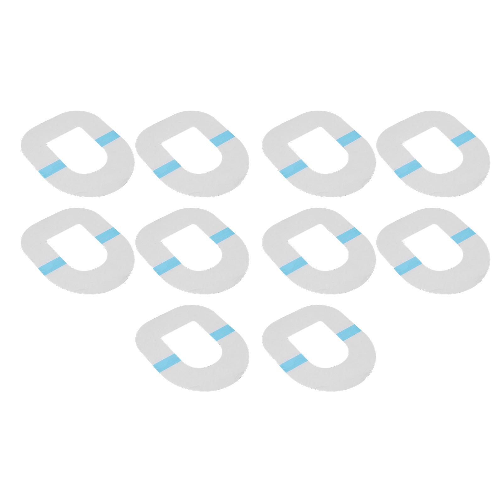 10 шт. Клейкие пластыри Профессиональные Предварительно вырезанные Гибкие Фиксирующие Клейкие Накладки Аксессуар для Датчика