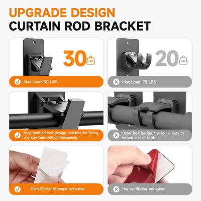 Accessori e utensili per finestre – Bastoni per tende e accessori