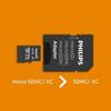 Speicherkarte - Philips - MicroSDHC 64GB - CL10 - 80 MB/s - Adapter inklusive