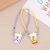 5/10Pcs Simulation Mini Bubble Tea Cup Crossbody Bag Cute Small Pendant Dolls Clothes Accessories Dollhouse Decoration Toys