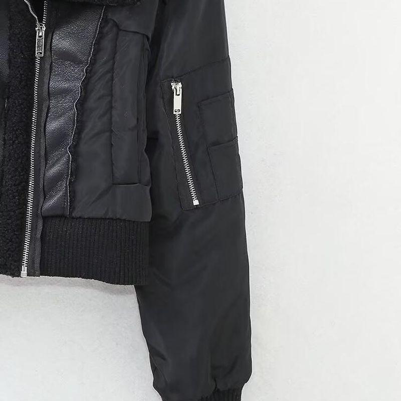 Kaslead New Arrival Women's Clothing Fashion Style Fashion Simple Stitching Double-Sided Jacket Outwear 5320773