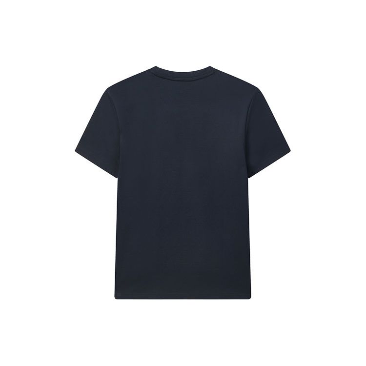 Fila Box Logo Print Short Sleeve T-Shirt Men Tops Heritage-Blue F11M028159FNV