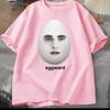 Twilight Eggward Meme Men's T-shirt Edward Cullen Antique Humorous T-shirt Casual  High-quality Short-sleeved Shirt(2)