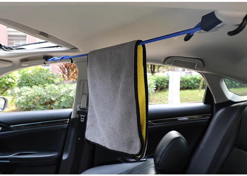 Adjustable Car Elastic Strap with Hooks for Trunk Storage