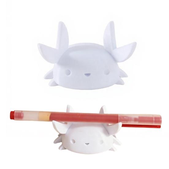 Desk Crab Pen Holder, 3D Printed Weightlifting Crab Pencil Stand,Cute Office Desktop Organizer for Pens, Glasses, Makeup Brushes