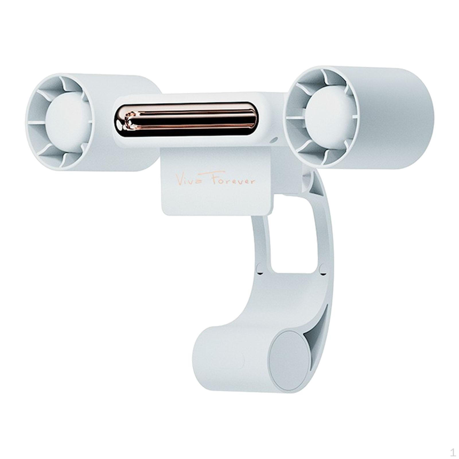 

Computer Fan Cooling Adjustable Angle Quiet Accessory Portable for Outdoor Bedroom Car білий