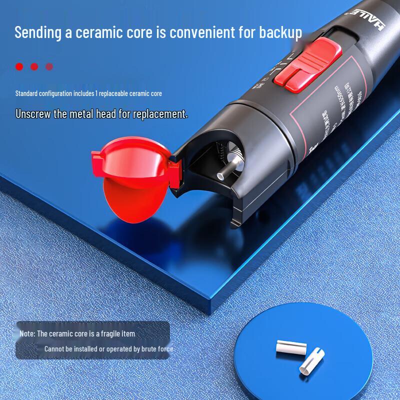 HAILE 10mW Fiber Optic Red Light Pen Visual Fault Locator
