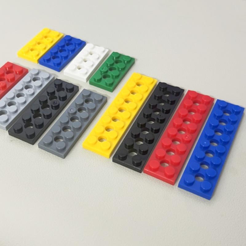 32001 3709 3738 Plate 2x6 2x4 2x8 with Holes Bricks Toys For Technical Buildings Blocks Toys For Children Gift 43857 DIY MOC