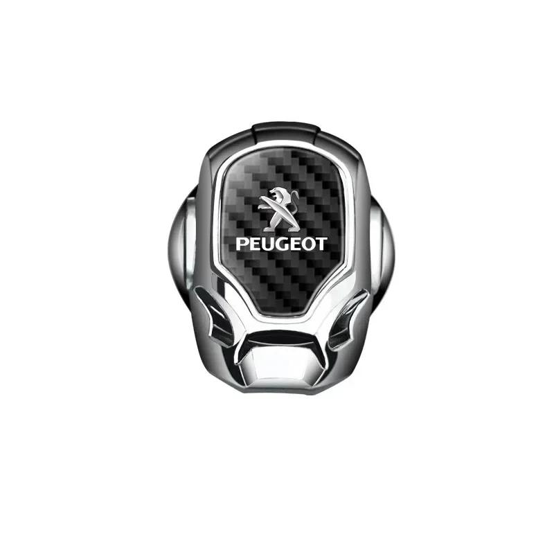 

2026 Hot Car Sticker New Car One-Click Start Buttons Protective Cover Decoration Gadgets For Peugeot 206 207 307 308 2008 308 40
